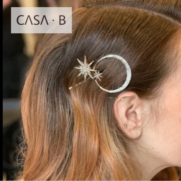 NEW ARRIVAL💫CASA B| Luna Hair Barette 3pc Set - Picture 5 of 5